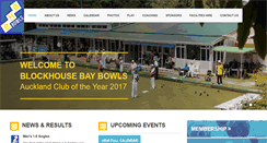 Desktop Screenshot of blockhousebaybowls.co.nz